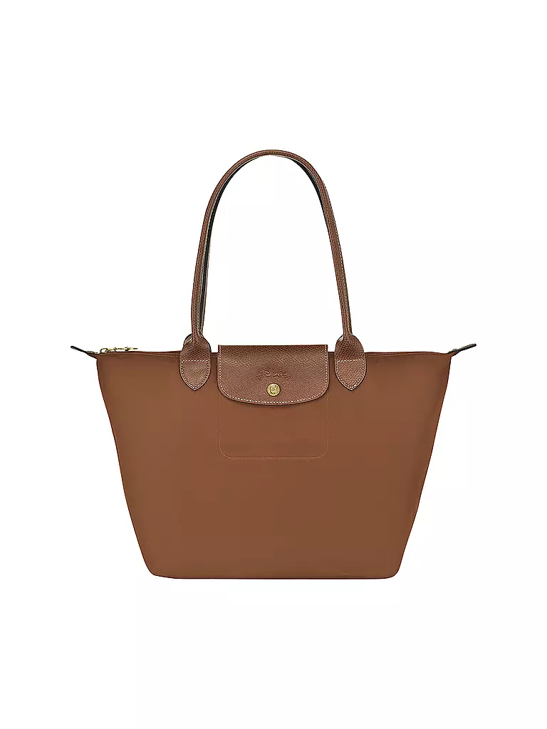 Longchamp Ledertasche/Shopper TOP online Limited Ausgabe braun